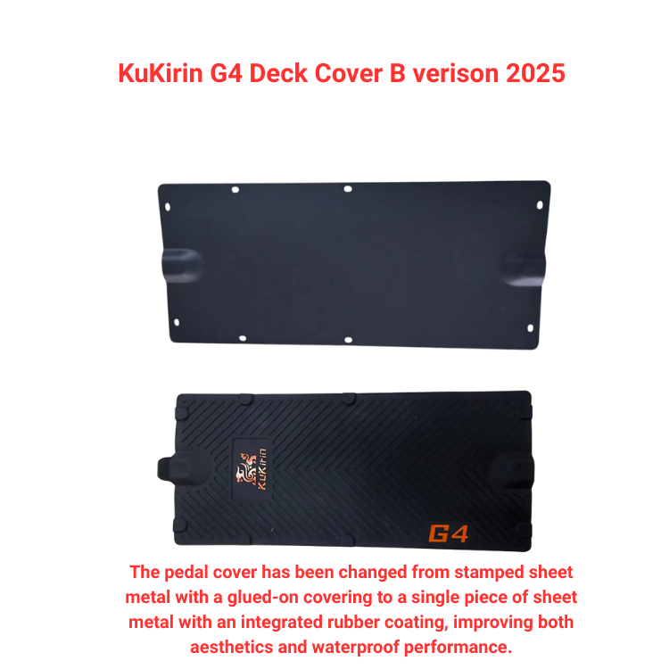KuKirin G4 Rubber Deck Cover B Version 2025