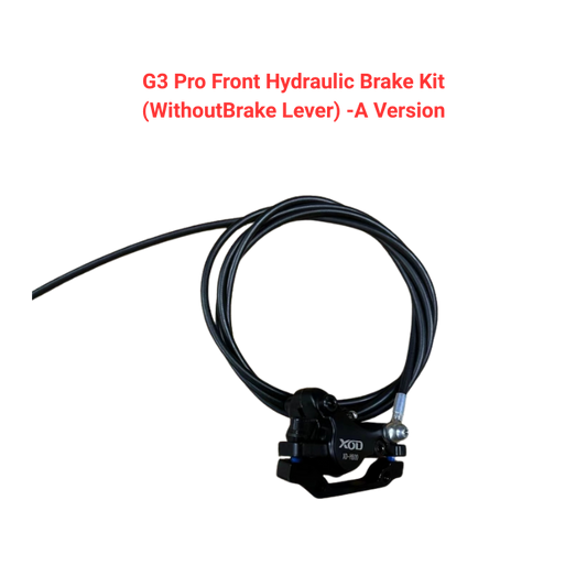 G3 Pro Front Hydraulic Brake Kit(Without Brake Lever) -A Version