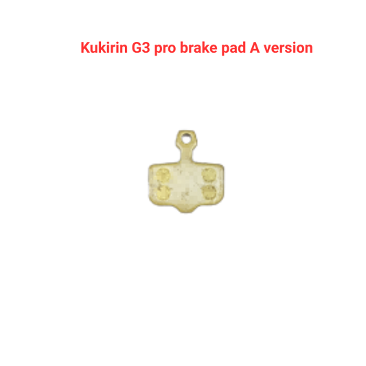 Kukirin G3 pro brake pad A version