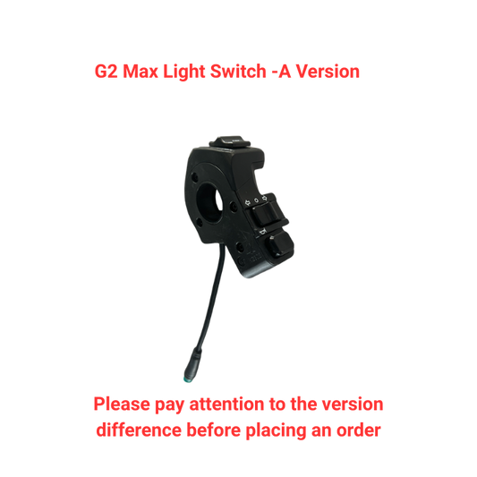 Kukirin G2 Max  light switch A version