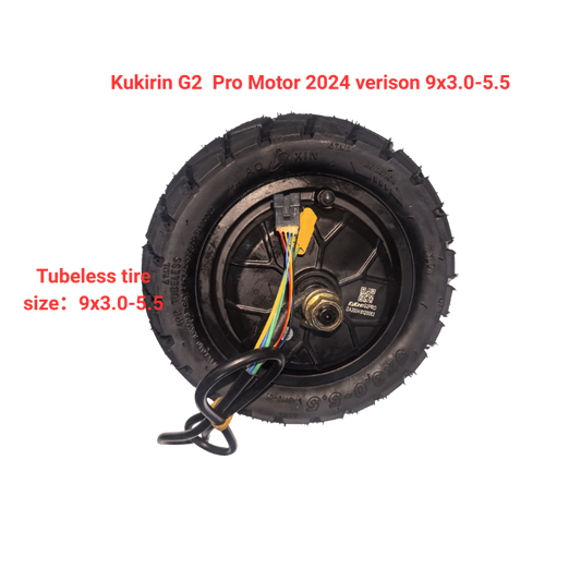 Kukirin G2 Pro Motor 2024 verison 9x3.0-5.5