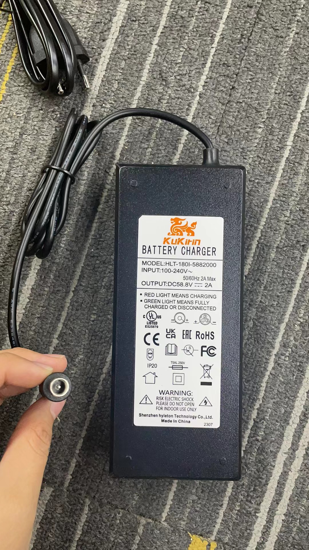G3 Pro Charger-A version(Plug single hole)